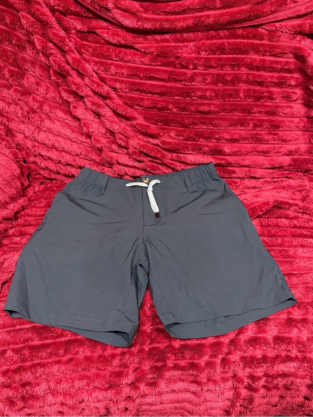 Men's Drawstring Swim/Active Shorts - Charcoal Gray